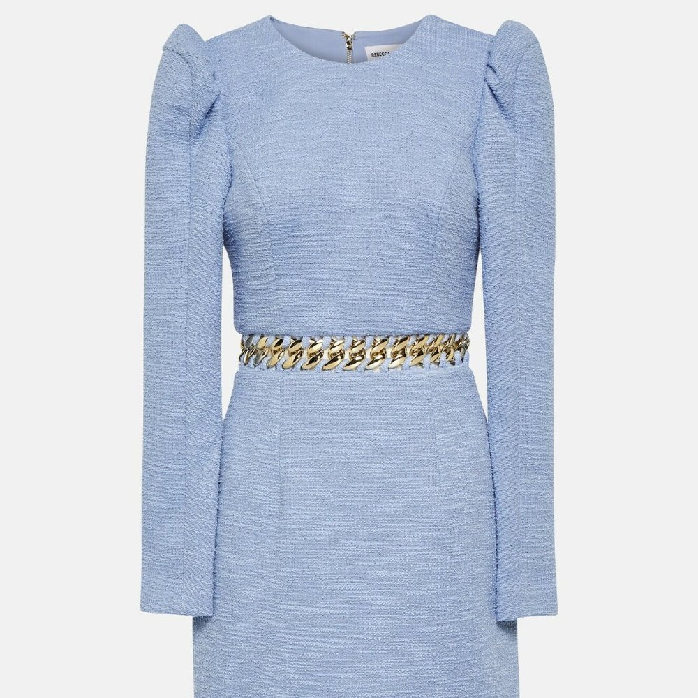 Rebecca Vallance Carrine Long Slevve Mini Dress